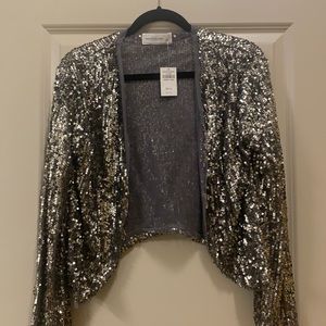 Abercrombie & Fitch sequin jacket